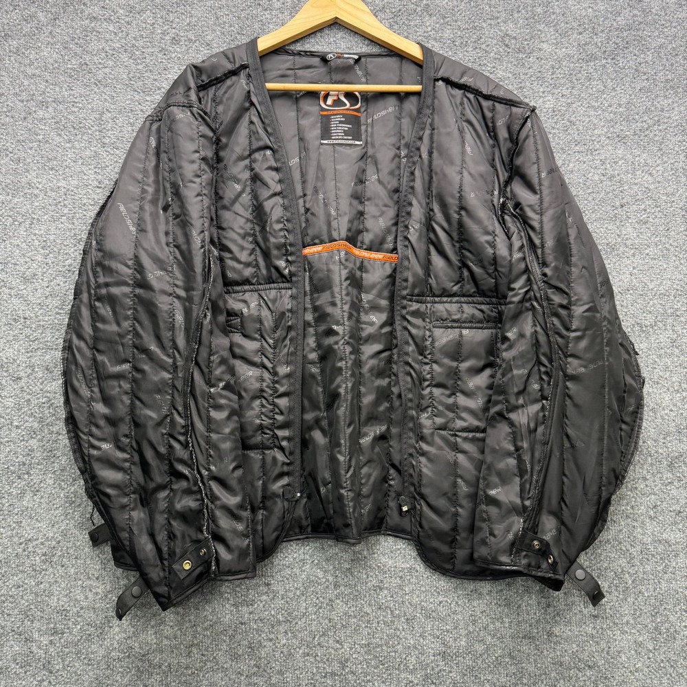 Fieldsheer Quilted Jacket Liner Men's XL Black Long Sleeve Zip Insulated Coat